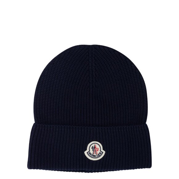 Moncler Cotton Beanie DEFAULT UNI Men - Picture 1 of 3